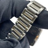 カルティエ Cartier タック アングレーズ SM W5310019 シルバー PG/SS クオーツ レディース 腕時計