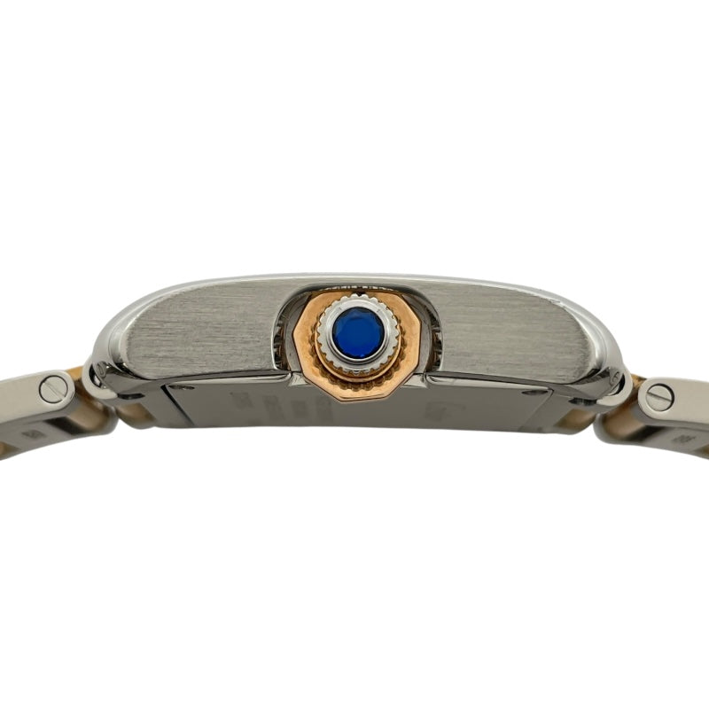 カルティエ Cartier タック アングレーズ SM W5310019 シルバー PG/SS クオーツ レディース 腕時計