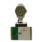 ロレックス ROLEX サブマリーナ ノンデイト 114060 ブラック SS メンズ 腕時計