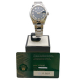 ロレックス ROLEX デイトジャスト31 278240 ブルー SSステンレススチール レディース 腕時計