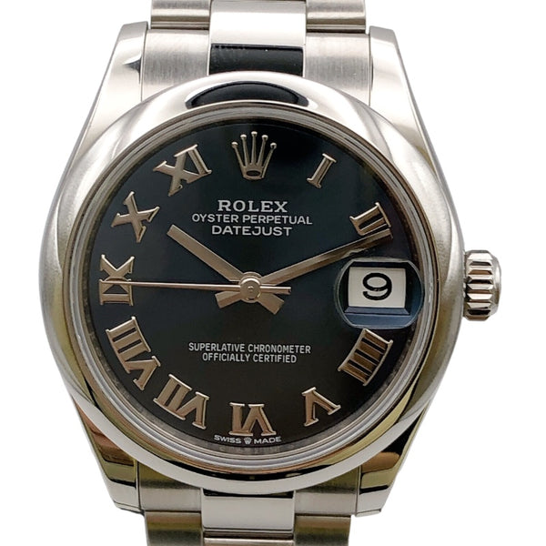 ロレックス ROLEX デイトジャスト31 278240 ブルー SSステンレススチール レディース 腕時計