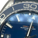 オメガ OMEGA シーマスター プラネットオーシャン 600M コーアクシャル マスター クロノメーター 215.30.44.21.03.001 ブルー SS/ラバーベルト 自動巻き メンズ 腕時計