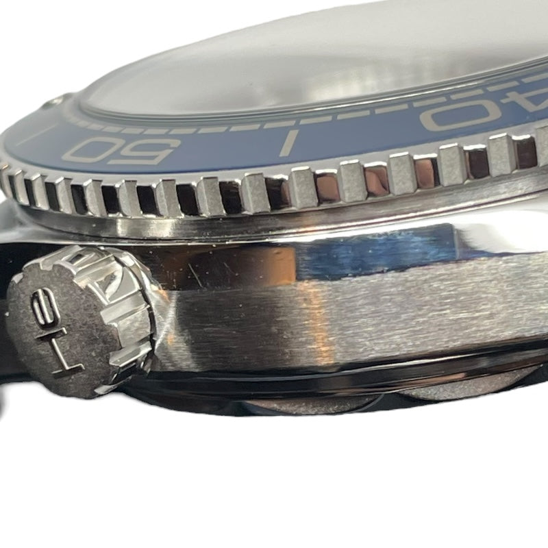 オメガ OMEGA シーマスター プラネットオーシャン 600M コーアクシャル マスター クロノメーター 215.30.44.21.03.001 ブルー SS/ラバーベルト 自動巻き メンズ 腕時計