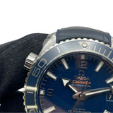 オメガ OMEGA シーマスター プラネットオーシャン 600M コーアクシャル マスター クロノメーター 215.30.44.21.03.001 ブルー SS/ラバーベルト 自動巻き メンズ 腕時計