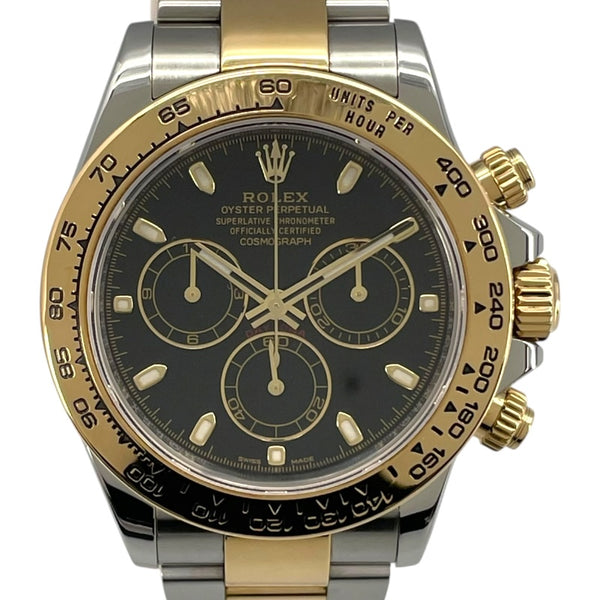 ロレックス ROLEX デイトナ 116503 ブラック K18/SS 自動巻き メンズ 腕時計