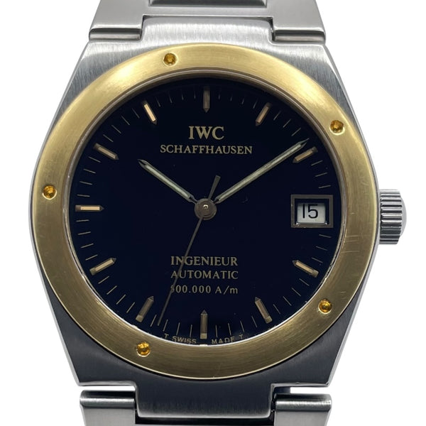 インターナショナルウォッチカンパニー IWC インヂュニア IW350804 ブラック YG/SS 自動巻き レディース 腕時計