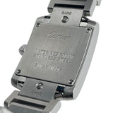 カルティエ Cartier タンクフランセーズ SM W51008Q3 ホワイト SS クオーツ レディース 腕時計