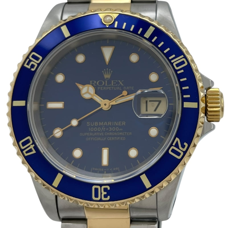 ロレックス ROLEX サブマリーナ 116613 ブルー K18/SS 自動巻き メンズ 腕時計