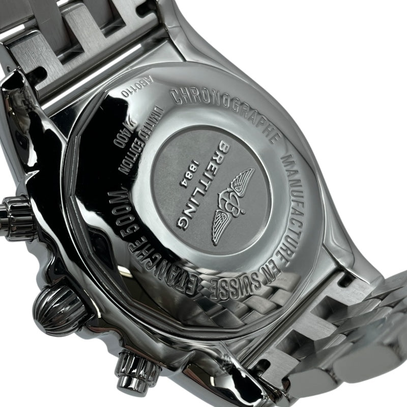 ブライトリング BREITLING クロノマット 44 ブルーシェル 日本400本限定 AB01103C ブルーシェル SS 自動巻き メンズ 腕時計