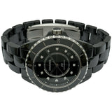 シャネル CHANEL J12 キャリバー 12.1 38MM H5702 ブラック セラミック/ステンレススチール 自動巻き メンズ 腕時計