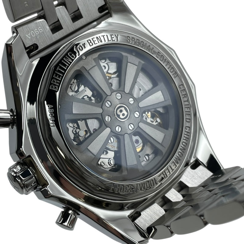 ブライトリング BREITLING ベントレー B06 AB061112 ブラック SS 自動巻き メンズ 腕時計