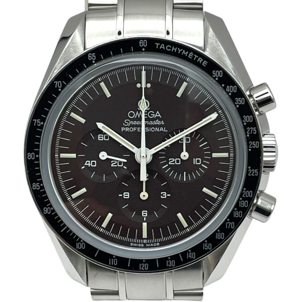 オメガ OMEGA スピードマスター プロフェッショナル 311.30.42.30.13.001 ブラウン SS 手巻き メンズ 腕時計