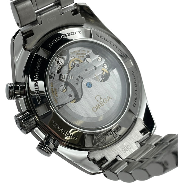 オメガ OMEGA スピードマスター レジェンド コーアクシャル コレクション 321.30.44.50.01.001 ブラック SS 自動巻き メンズ 腕時計