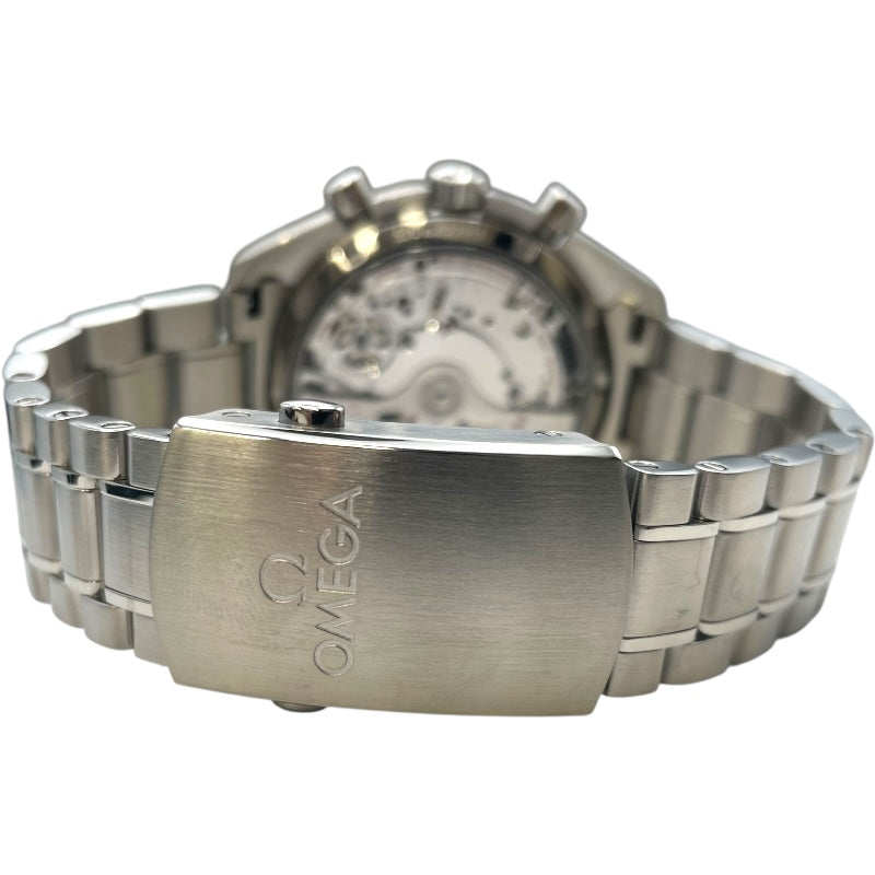 オメガ OMEGA スピードマスター ムーンフェイズ コーアクシャル マスタークロノメーター 304.30.44.52.01.001 ブラック SS メンズ 腕時計