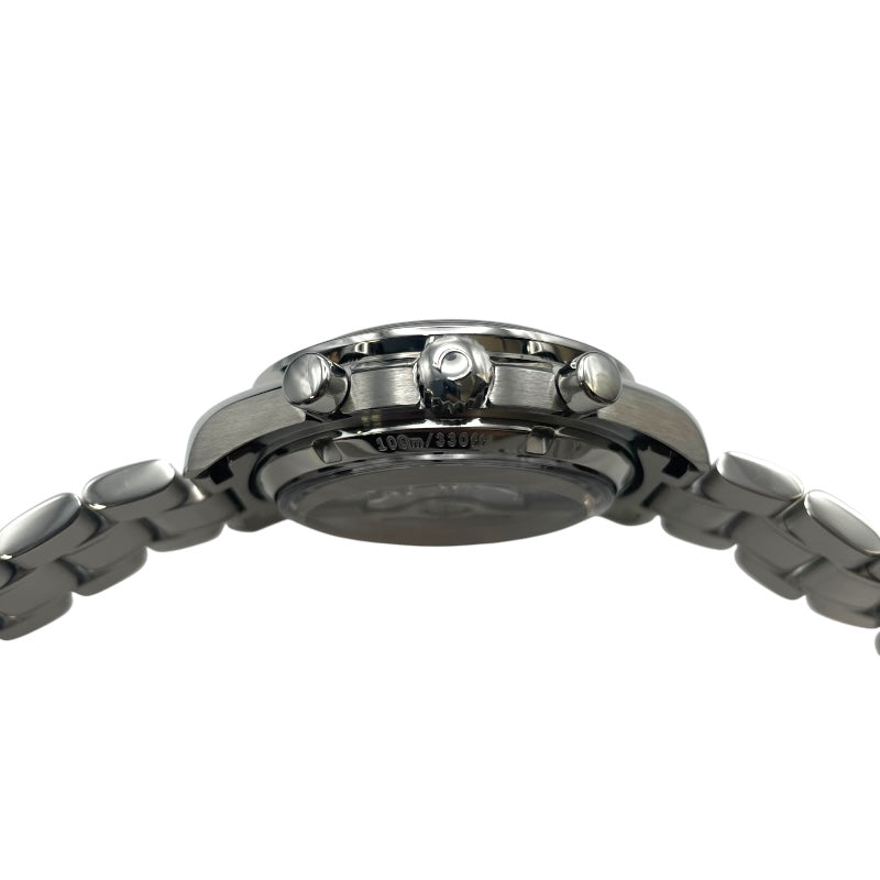 オメガ OMEGA スピードマスター ムーンフェイズ コーアクシャル マスタークロノメーター 304.30.44.52.01.001 ブラック SS メンズ 腕時計
