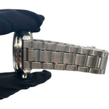 オメガ OMEGA スピードマスター ムーンフェイズ コーアクシャル マスタークロノメーター 304.30.44.52.01.001 ブラック SS メンズ 腕時計