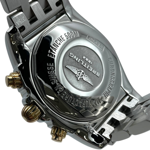 ブライトリング BREITLING クロノマット 44 CB011012 ブラック YG/SS 自動巻き メンズ 腕時計