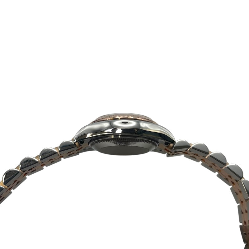 ロレックス ROLEX デイトジャスト26 179171 ピンク K18PG/SS レディース 腕時計