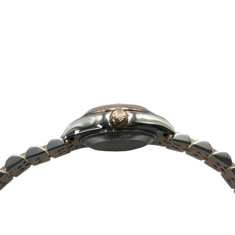 ロレックス ROLEX デイトジャスト26 179171 ピンク K18PG/SS レディース 腕時計