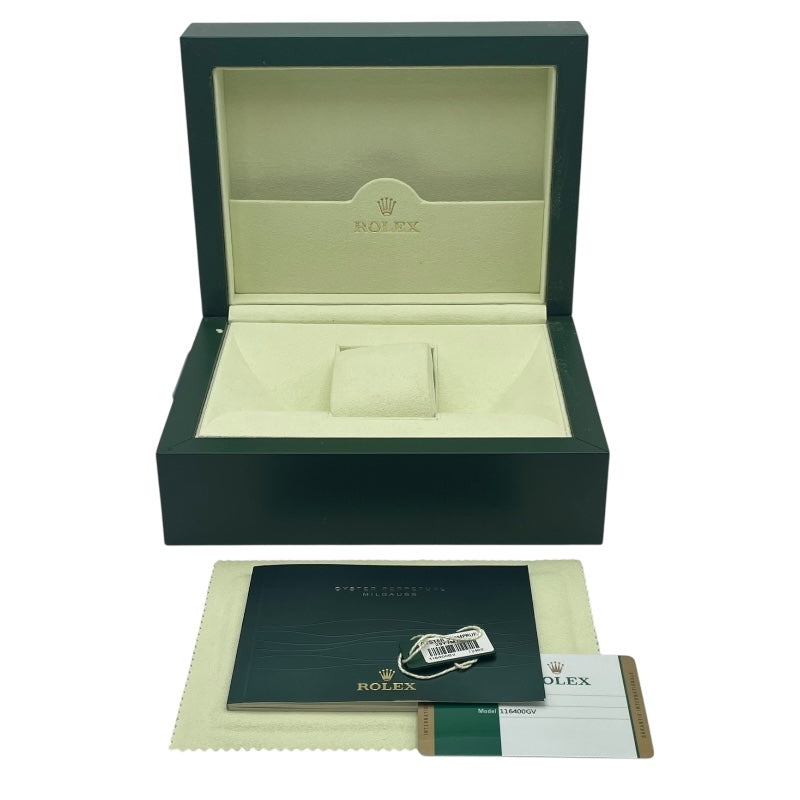 ロレックス ROLEX ミルガウス 116400GV ブルー SS メンズ 腕時計