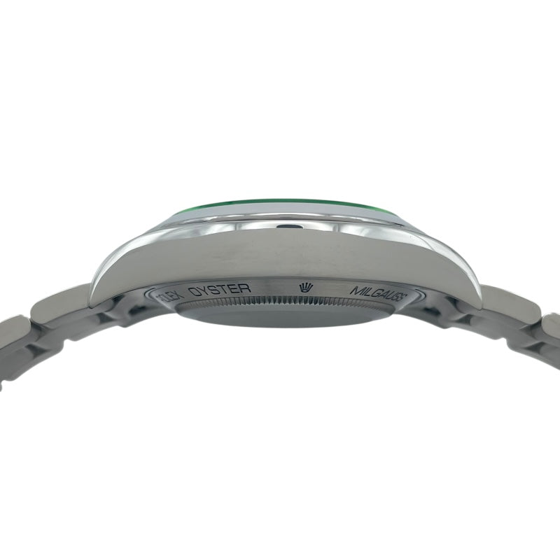 ロレックス ROLEX ミルガウス 116400GV ブルー SS メンズ 腕時計