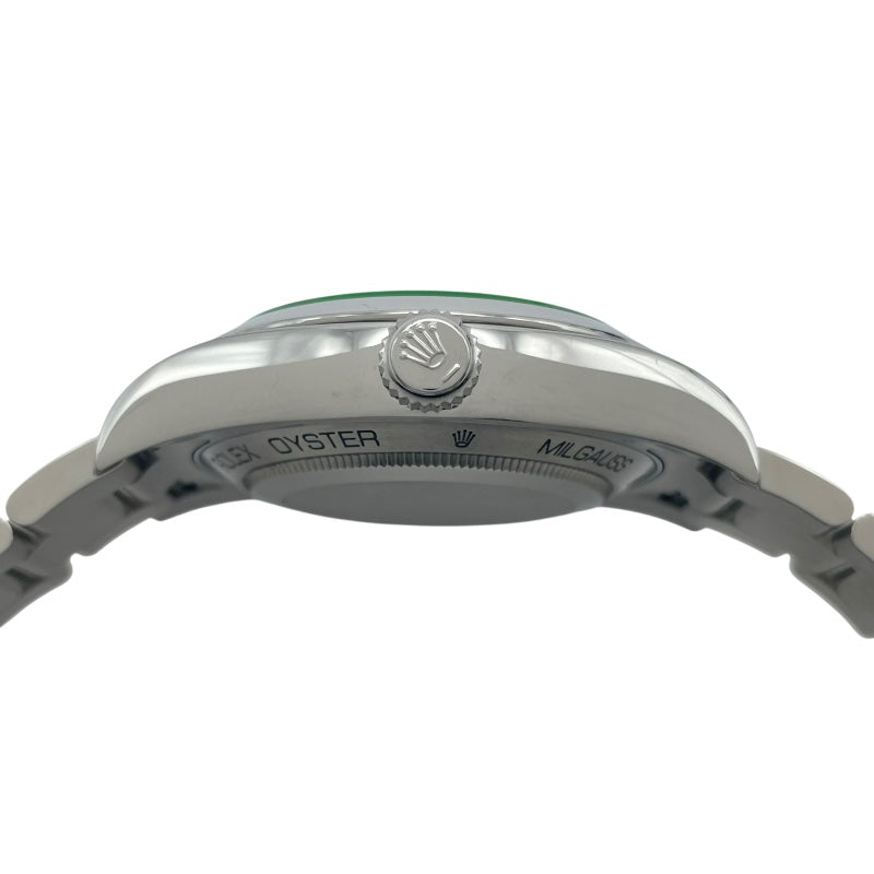 ロレックス ROLEX ミルガウス 116400GV ブルー SS メンズ 腕時計