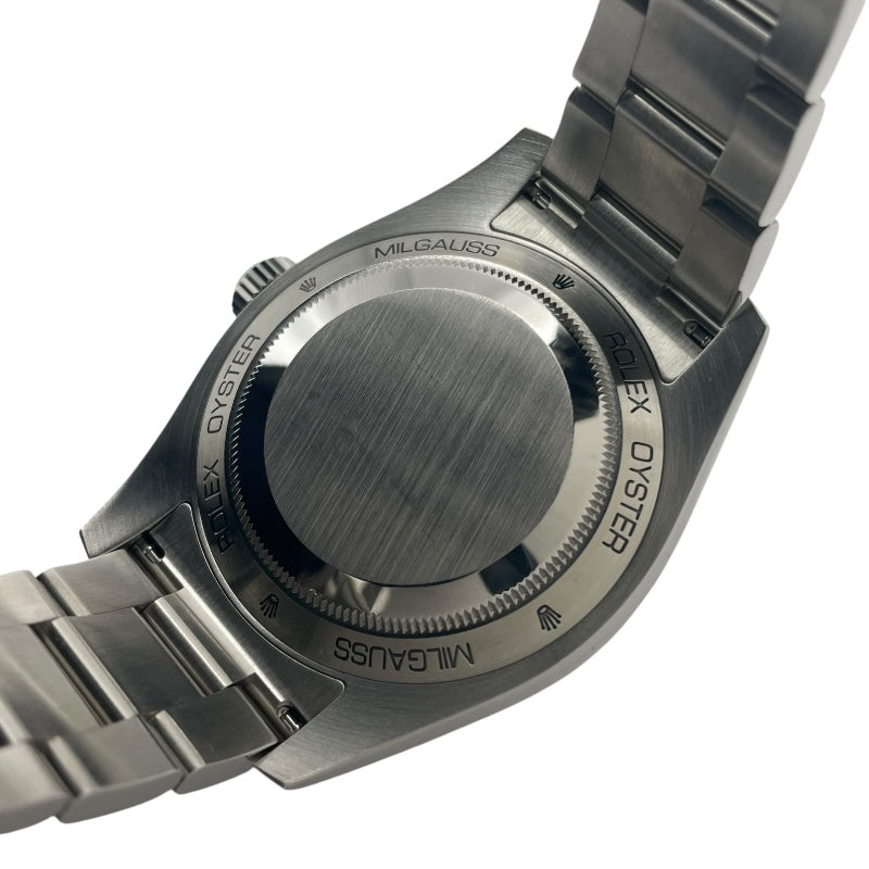 ロレックス ROLEX ミルガウス 116400GV ブルー SS メンズ 腕時計