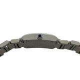 カルティエ Cartier タンクフランセーズ SM W51008Q3 ホワイト SS クオーツ レディース 腕時計