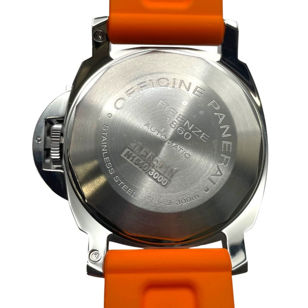 パネライ PANERAI ルミノールマリーナ オートティック 44mm PAM00104 ブラック SS メンズ 腕時計