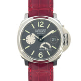 パネライ PANERAI ルミノール パワーリザーブ PAM00125 ブラック SS メンズ 腕時計