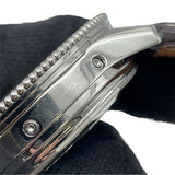 ブライトリング BREITLING ナビタイマー モンブリラン オリンパス A19350 シルバー SS 自動巻き メンズ 腕時計