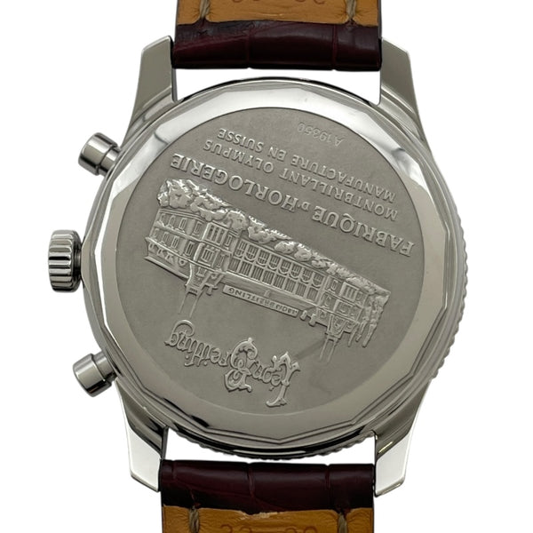 ブライトリング BREITLING ナビタイマー モンブリラン オリンパス A19350 シルバー SS 自動巻き メンズ 腕時計