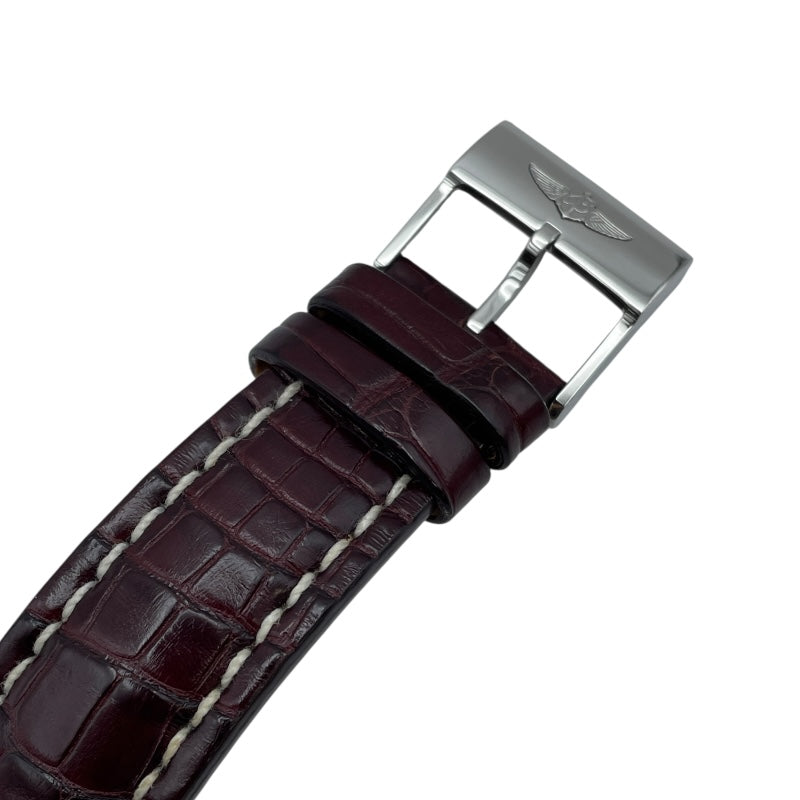 ブライトリング BREITLING ナビタイマー モンブリラン オリンパス A19350 シルバー SS 自動巻き メンズ 腕時計