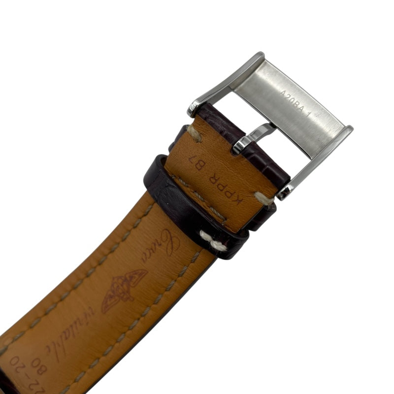 ブライトリング BREITLING ナビタイマー モンブリラン オリンパス A19350 シルバー SS 自動巻き メンズ 腕時計