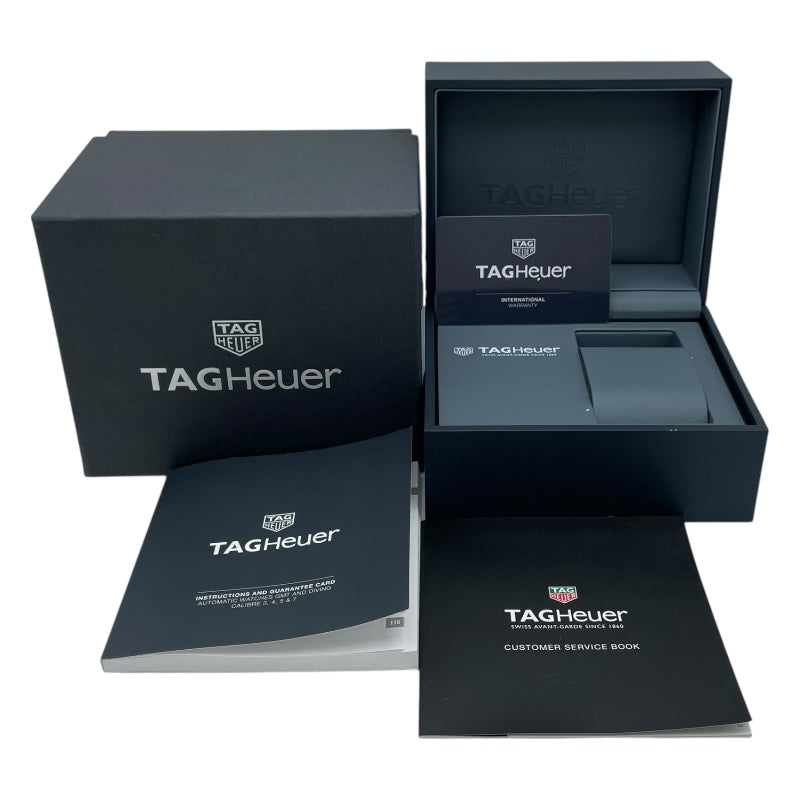 タグ・ホイヤー TAG HEUER アクアレーサーキャリバー5 WAY201A ブラック SS 自動巻き メンズ 腕時計