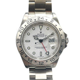 ロレックス ROLEX エクスプローラー2 16570 ホワイト SS メンズ 腕時計