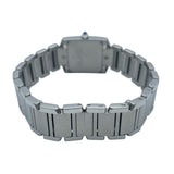 カルティエ Cartier タンクフランセーズSM W51008Q3 ホワイト SS レディース 腕時計
