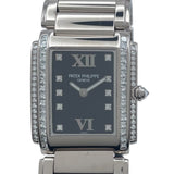 パテック・フィリップ PATEK PHILIPPE トゥエンティー4 4910/20G-001 ブラック K18WG レディース 腕時計