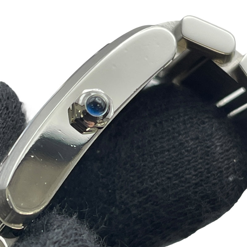 カルティエ Cartier タンクフランセーズ SM W51008Q3 アイボリー SS クオーツ レディース 腕時計