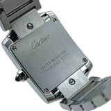 カルティエ Cartier タンクフランセーズ SM W51008Q3 アイボリー SS クオーツ レディース 腕時計