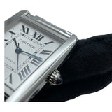 カルティエ Cartier タンクソロ XL W5200028 シルバー SS 自動巻き メンズ 腕時計