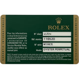ロレックス ROLEX デイトナ 116520 ブラック SS 自動巻き メンズ 腕時計