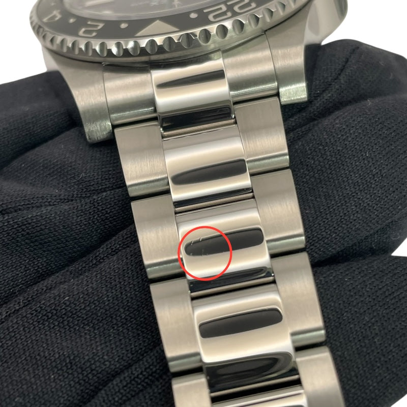 ロレックス ROLEX GMTマスター2 126720VTNR ブラック SS メンズ 腕時計