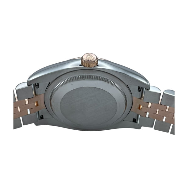 ロレックス ROLEX デイトジャスト36 ホリコン 116231G ブラック SS/PG 自動巻き メンズ 腕時計