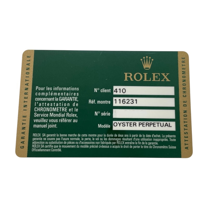 ロレックス ROLEX デイトジャスト36 ホリコン 116231G ブラック SS/PG 自動巻き メンズ 腕時計
