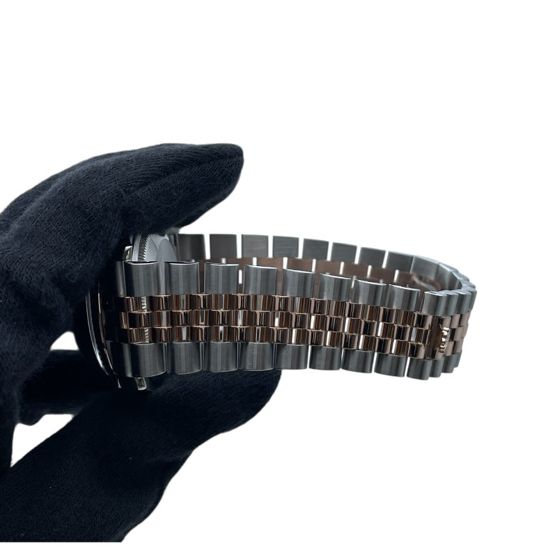 ロレックス ROLEX デイトジャスト36 ホリコン 116231G ブラック SS/PG 自動巻き メンズ 腕時計