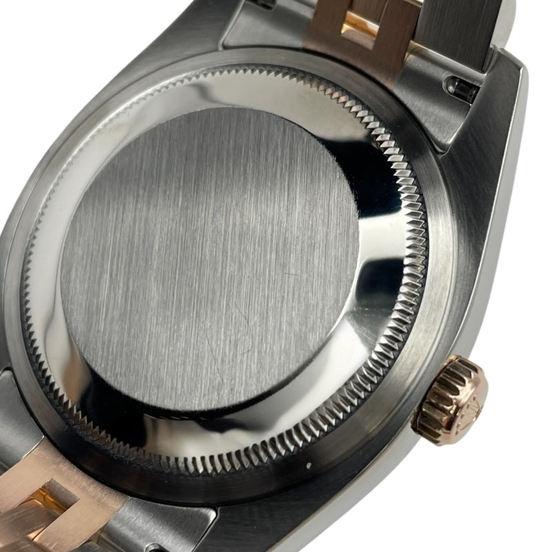 ロレックス ROLEX デイトジャスト36 ホリコン 116231G ブラック SS/PG 自動巻き メンズ 腕時計