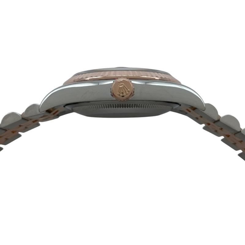 ロレックス ROLEX デイトジャスト36 ホリコン 116231G ブラック SS/PG 自動巻き メンズ 腕時計