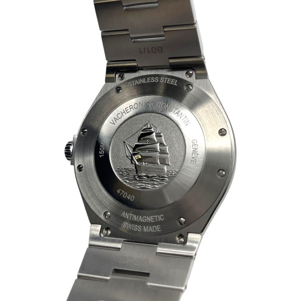 ヴァシュロン・コンスタンタン VACHERON CONSTANTIN オーヴァーシーズ ラージ 47040/B01A ブラック SS メンズ 腕時計