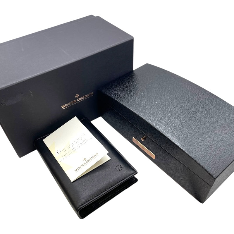 ヴァシュロン・コンスタンタン VACHERON CONSTANTIN オーヴァーシーズ ラージ 47040/B01A ブラック SS メンズ 腕時計